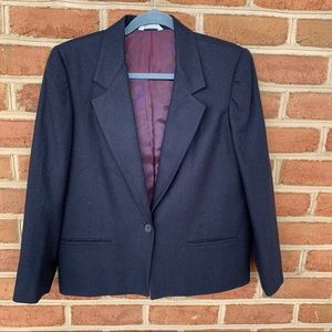 Navy blazer / suit jacket / overcoat.  Brand: Gilmore.  Size 9/10